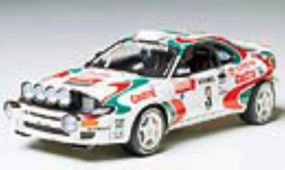 Tamiya Serie Auto Sportive Castrol Celica 1993 Vincitrice Rally di Monte Carlo Modello in Plastica 24125 1/24 N.125