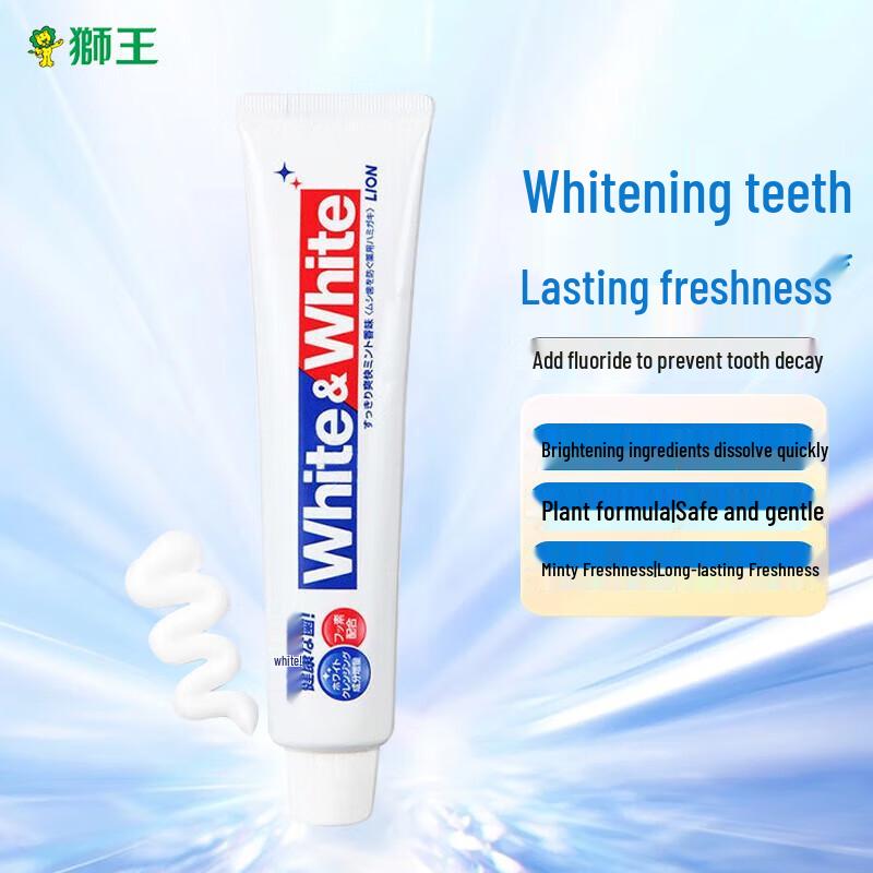 Отбеливающая зубная паста «Король Лев» с пищевой содой.