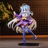 Anime Girl Crown Blue Engine Model Statue for Car And Home Decor Small Gift Valentine's Day Present Collectible Computer Case