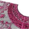 Dames Doorzichtige Sequins Kant Bolero Jasje - Bruiloft Sluier Schouder Sjaal.