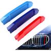 Automotive Grille Insert Trims Strips Front Center Kidney Grilles Compatible with 2016-2019 BMW X1 7-Beams Grille Insert Accessories