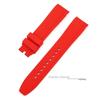 Curved End Rubber Silicone Strap for Citizen Watch Bracelet for Swatch Soft Waterproof Watchband for Rolex 20mm 22mm Wristband