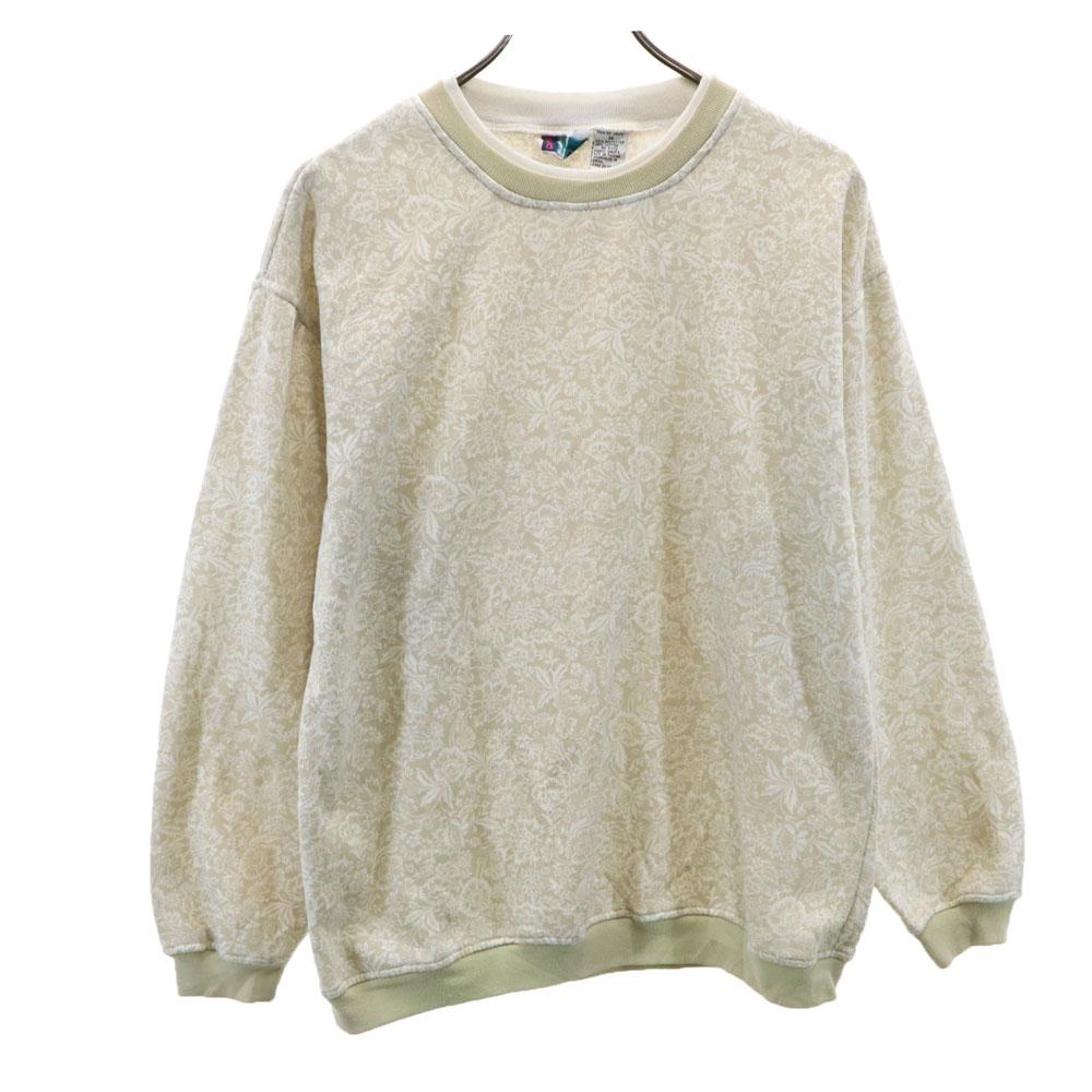 

BOLO SPIRIT 90s Old Overall handle Long sleeve sweat trainer Back brushed Women Used