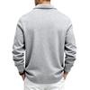 Men's Snap‑Button Shirt Jacket, Point Collar, Dual Chest Flap Pockets, Long Sleeve, Soft Knit Lightweight Casual Shacket Overshirt for Men