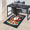 Christmas Santa Claus Chair Mat - Anime Cartoon Design, Non-Slip Carpet for Office, Home Decor, Living Room, Bedroom, Gaming Room & Dormitory.R030