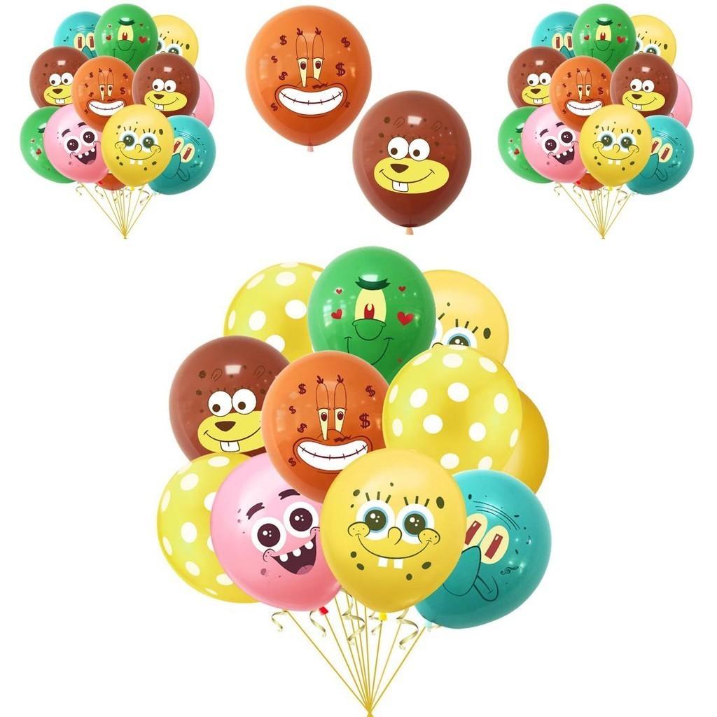 High Quality Spongebob Latex Balloons Perfect For Kids Party And Baby Shower Decor