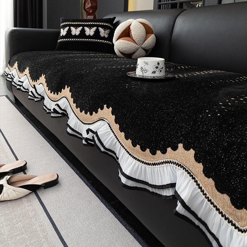 

Special-Shaped Simple Sofa Cushion Universal In All Seasons New Irregular One-Piece Combination Seat Cushion Cover Cloth 70*70cm