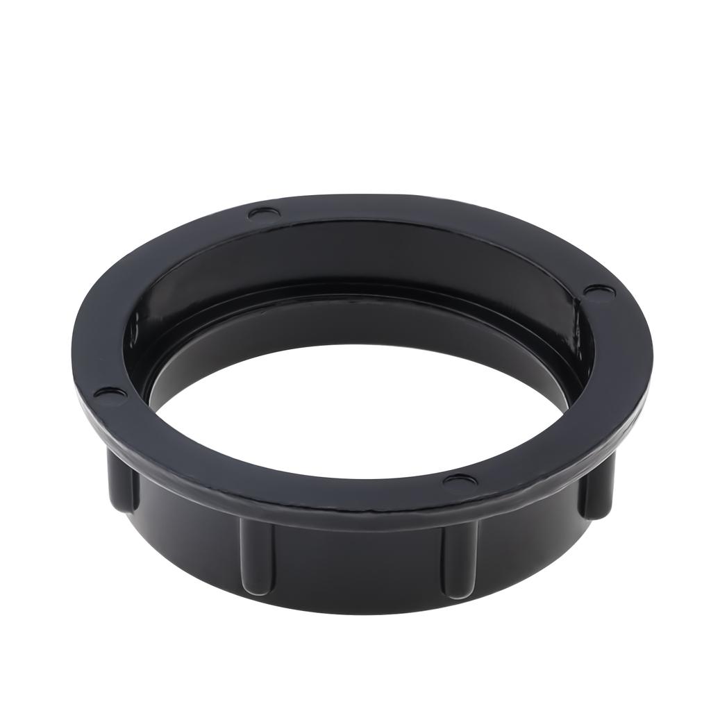 Light Socket Shade Circle Aluminum Threaded Socket Collar for Medium Base E26 Sockets, Retainer Parts for Light Fixture