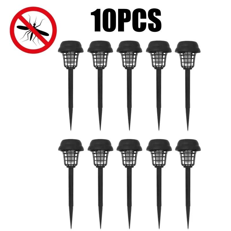 Oudoor Solar Powered Mosquito Killer Lamp Portable Radiationless Mosquito Repellent Mute Insect Trap Mosquitoe Eliminator