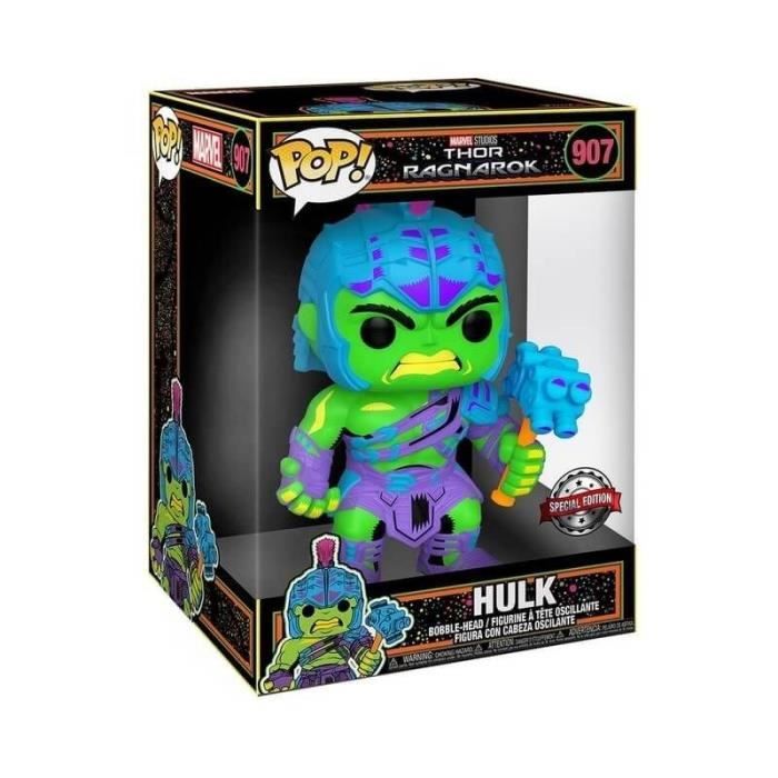 Figurine Funko Pop! Jumbo: Marvel Blacklight- Gladiator Hulk