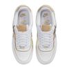 New Nike Air Force 1 Low Shadow White Team Gold Rattan Women's DZ1847-111