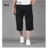 Men's Loose Fit Multi-Pocket Outdoor Cropped Casual Shorts
