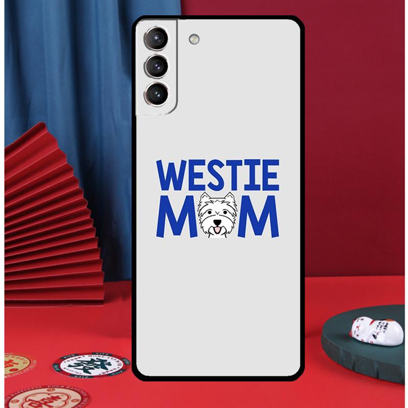 Westie Scottie Scottish Terrier Phone Case For Samsung Galaxy S25 S24 Ultra S9 S10 S20 S21 S22 S23 Plus S24 FE Back Cover