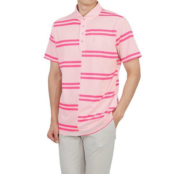 Zipore Golfwear Men S Collar ShorT Sleeve T ShirT g4mS23k182 bluSh
