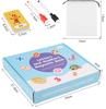 Children's Educational Toy: Alphabet Matching Magnetic Puzzle Board with Uppercase & Lowercase Letters and Number Learning Cards