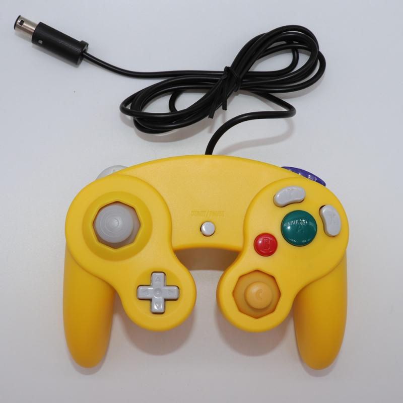1 Peça Para Console de Jogo NGC Acessórios DIY Controlador de Jogo Para Gamecube NGC Gamepad com Fio de Botão Único Joystick
