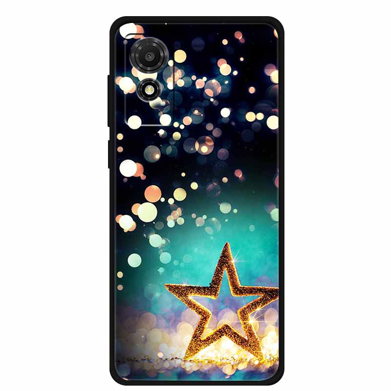 Etui na TCL 501 2024 Miękkie Etui Silikonowy Tylny Pokrowiec na TCL T433D Ochronna Obudowa Etui na TCL 501 Etui Kreskówkowe Zwierzątko TCL501