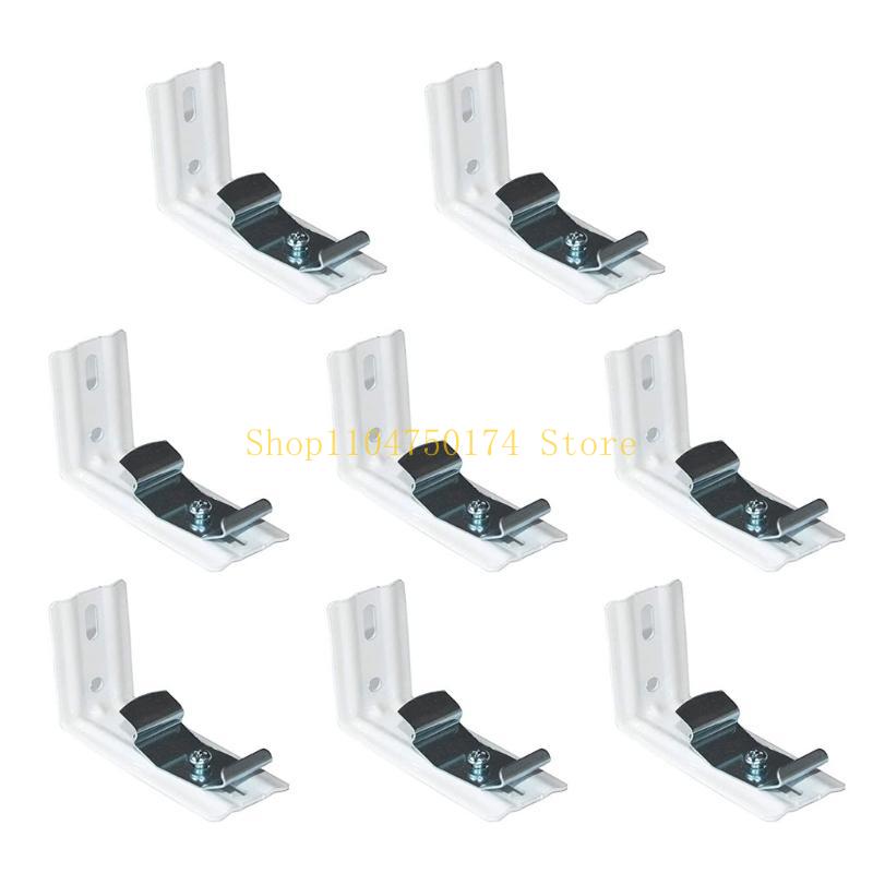 4/8pcs L Shaped Mounts Long lasting Vertical Blinds Repair Part Simple Installs top sale,New Year Gift