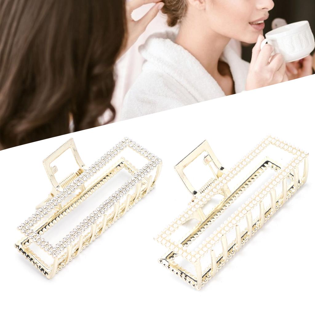 Hair Claws Clips Alloy Hair Clamps Clips Decorative Hair Accessories for Hair Styling