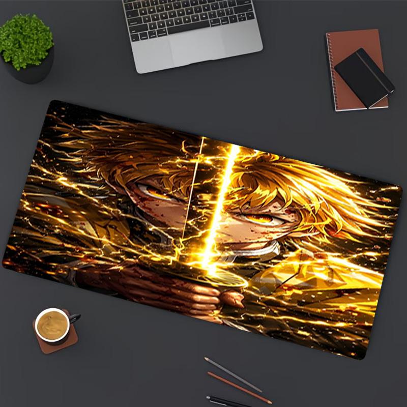 Demon Slayer Print Mouse Pad, for Keyboard Pad Laptop PC Mat for Office Home Use, Desk Decor, Perfect Birthday Gift for Gamers