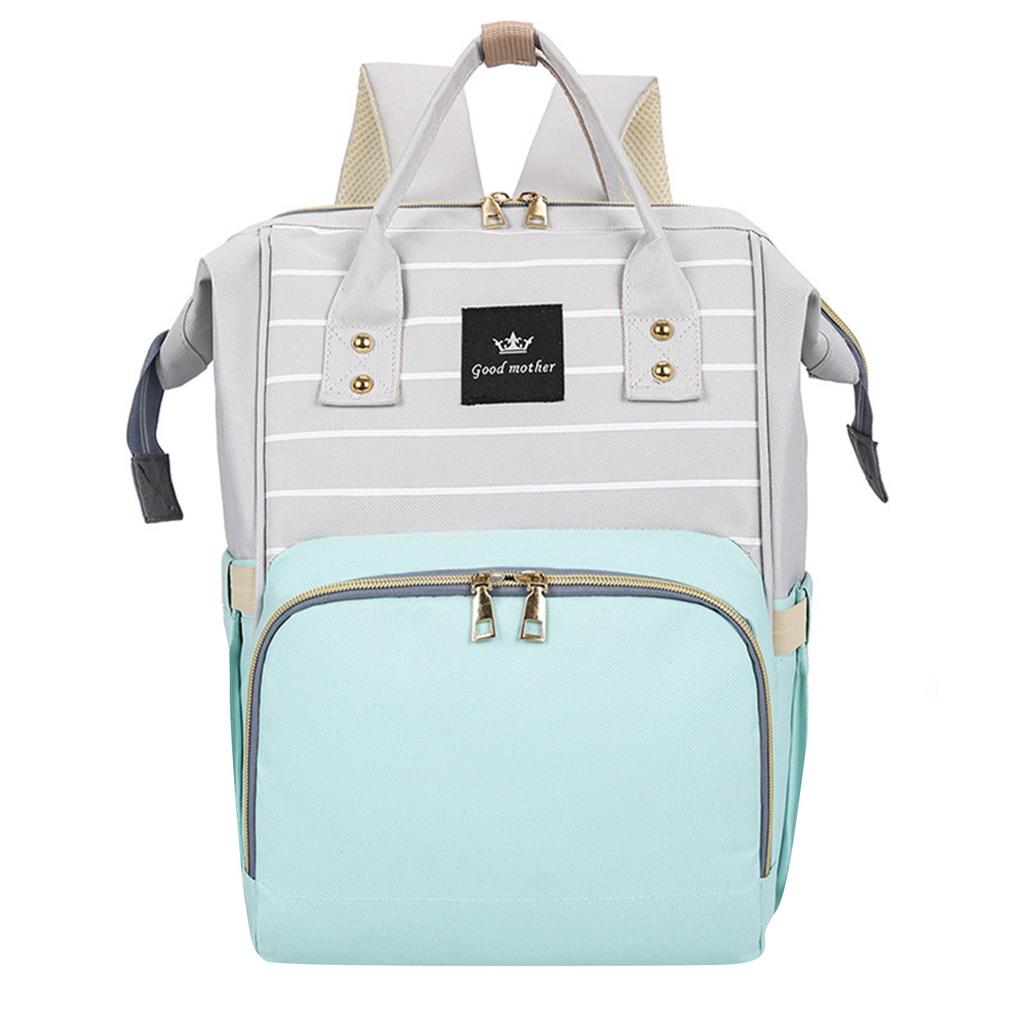 Windelrucksack, Baby-Personalisierter Windelrucksack, Multifunktionaler Mama-Rucksack, Geeignet für Reisen und Outdoor