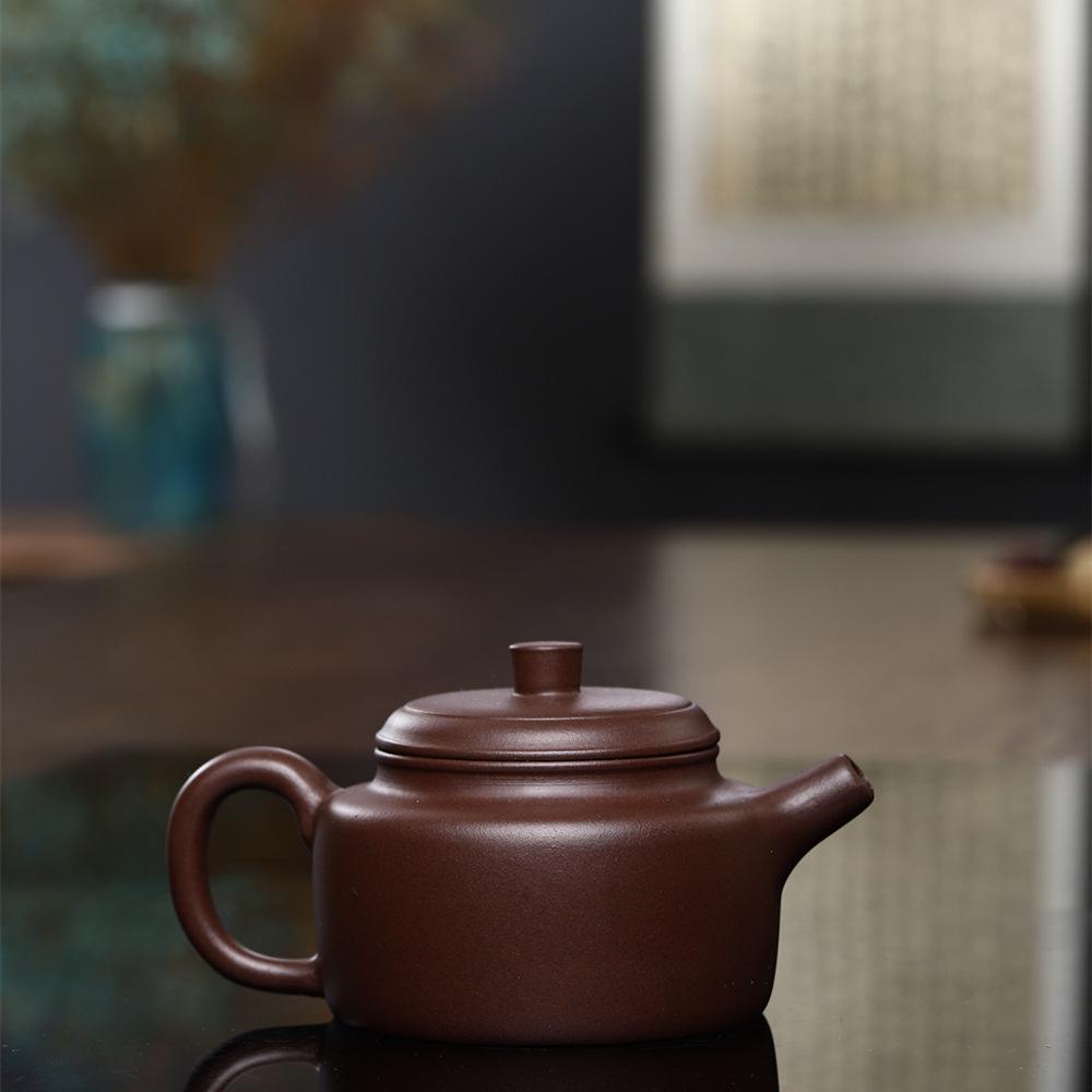 Handmade Yixing Zisha Purple Clay De Zhong Teapot Kung Fu Tea Set