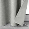 Rideau a oeillets occultant 140 x 260 cm Crepuscules gris