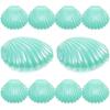 Amosfun 30pcs Sea Shells Candy Boxes Mermaid Party Seashell Candy Tray Jewelry Storage Trinket Box Birthday Valentines Party Supply