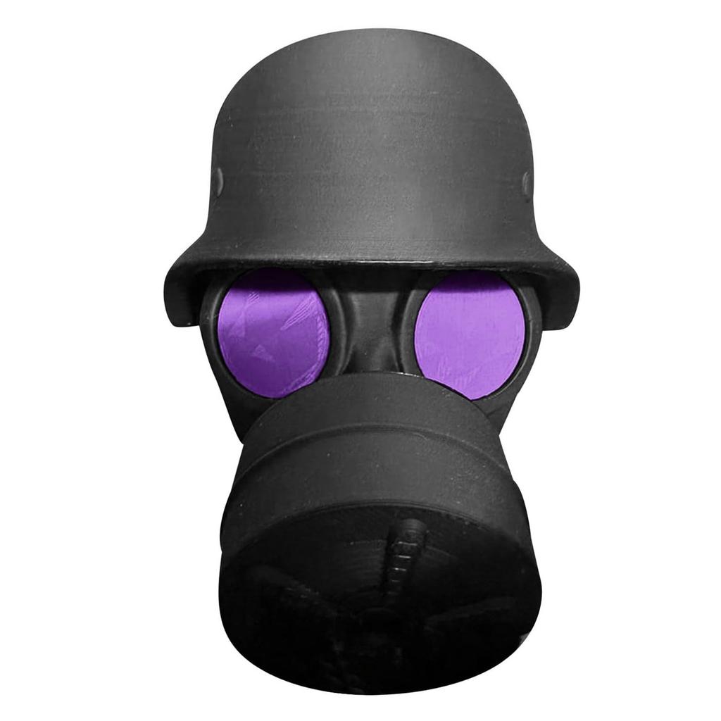 Fun Gas Mask Helmet Cover Cap for Trailer Coupling Dust Headgear Towball Hitch Secure Hook Protector for Cars Caravan Decoration