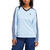 adidas Originals ADICOLOR Polo Shirt Women's Sky Blue JD2604