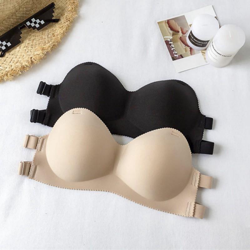 Women Bra Breathable Push Up Bras Seamless Wire Free Solid Lingerie Invisible