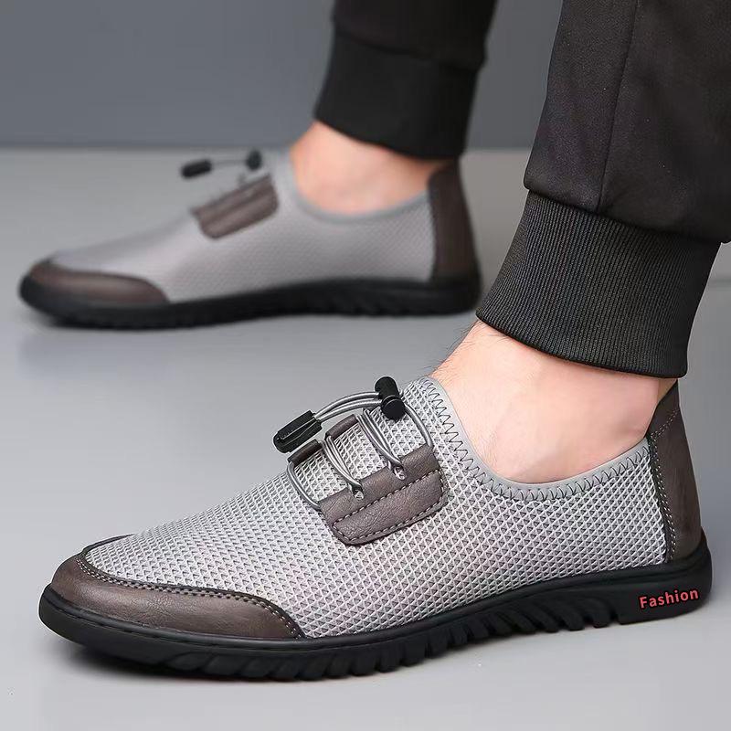 Schuhe Herrenschuhe neu Herrenschuhe Sommer Freizeitschuhe vielseitig weiche Sohle atmungsaktives Mesh Board Schuhe Herren Laufschuhe Sportschuhe