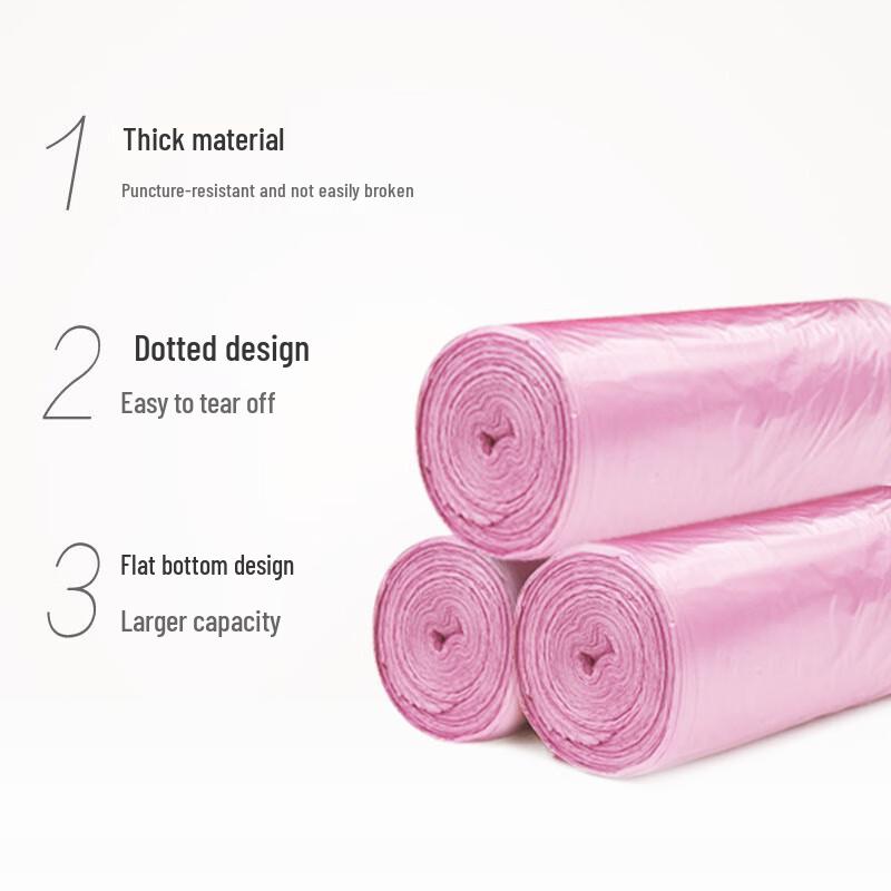 Miaojie Household Flat-Mouth Tear-Off Garbage Bags