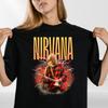 Μπλουζάκι Nirvana Kurt Cobain Κιθάρα Grunge Ροκ Συγκρότημα T-shirt Unisex