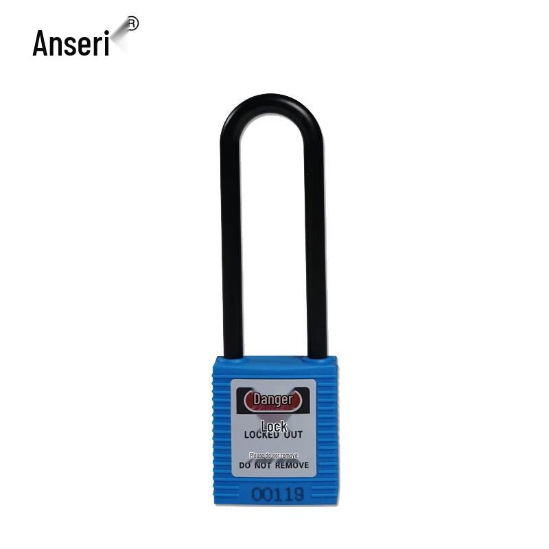 Ansell Long Shackle Insulated Safety Padlock