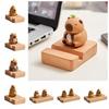 PVC Doll Capybara Mobile Phone Stand Support Capybara Cell Phone Bracket  Phone Accessories