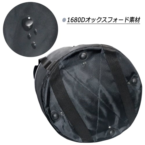 Large 60cm Diameter X 60cm High Cargo Lifting Bucket with Drawstring Closure and PE Panel Base, Maximum Load Capacity 100kg