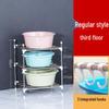 Multi-layer Stainless Steel Bathroom and Kitchen Storage Rack
