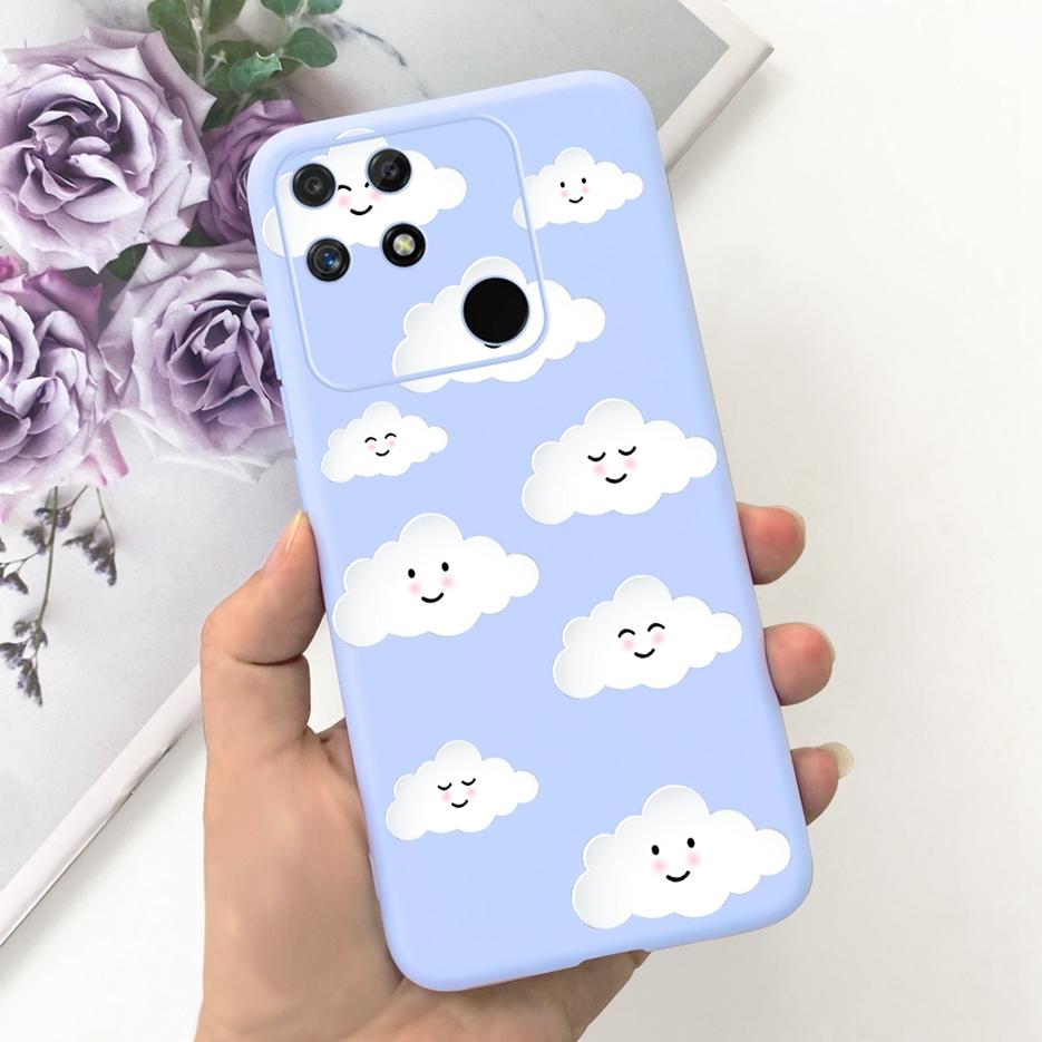 For Realme Narzo 50A Case RMX3430 Lovely Cartoon Cover Soft Silicone Phone Case For Realme Narzo 50i Narzo50A Prime Fundas Coque