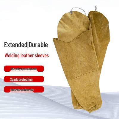Pigskin Welding Protective Arm Sleeves