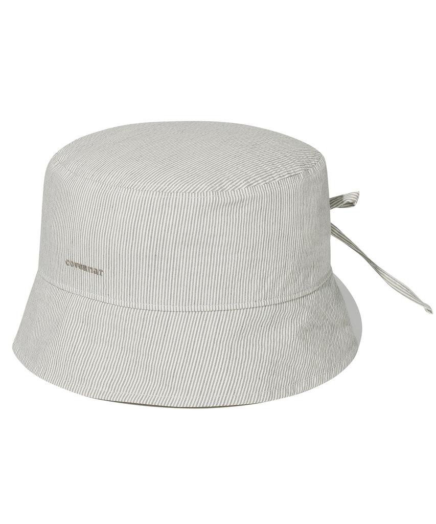 COVERNAT WOMAN Clover Heart Stripe Bucket Hat Stripe