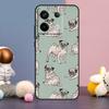 Cute Pug Dog Case For Xiaomi Redmi Note 14 9 10 11 12 13 15 Pro Plus Redmi 15 15C 10C 12C 13C 14C Cover