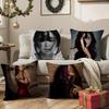 Kim Taehee Actress Cushion Cover Pattern Printed Pillowcase For Living Room Sofa Cushion Cover & Bedroom Decor