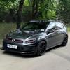 Maxton Style Gloss Black Car Front Bumper Splitter Lip For VW Golf 7 7.5 GTI GTD R R-Line 2013-2020 MK7 MK7.5 TDI TSI 2012-2020