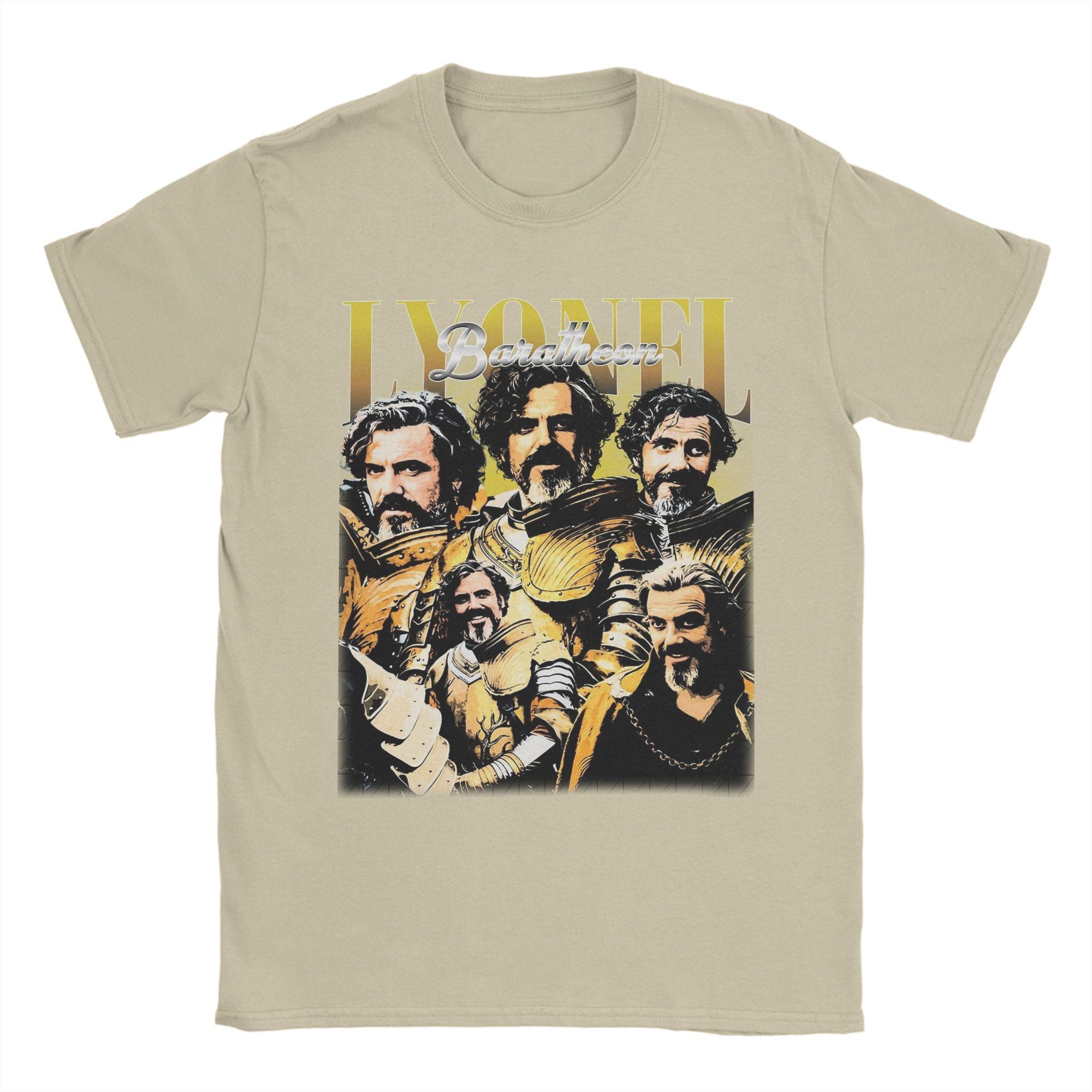 

Summer Women Unisex Lyonel Baratheon Vintage 90s TShirt Summer Adult O Neck Oversized Clothing ShortSleeve Vintage Tops S