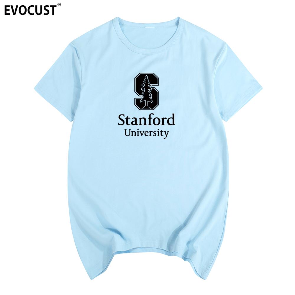STANFORD UNIVERSITY T-Shirt Baumwolle Herren T-Shirt Neu TEE T-SHIRT Damen
