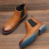 Boots Men Comfortable Brand Fashion 2026 Boots Leather