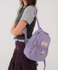 Leneeb Mini String Backpack Light Purple