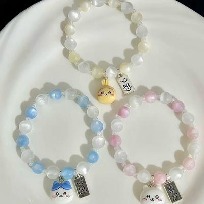 Chiikawa Bracelet Jiyi Xiaohachi Cartoon Cute Girlfriend Female Couple Student Birthday Gift