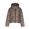 Make A Statement This Winter with Our Bold Leopard Print Loose-Fit Hooded Jacket for Women